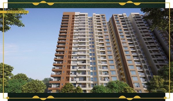 Exterior Tower View for Prestige Evergreen