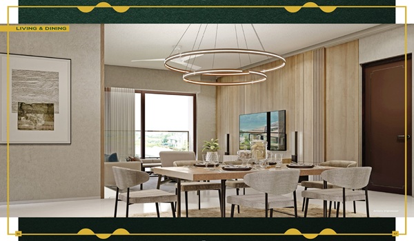 Living and Dining Area for Prestige Evergreen