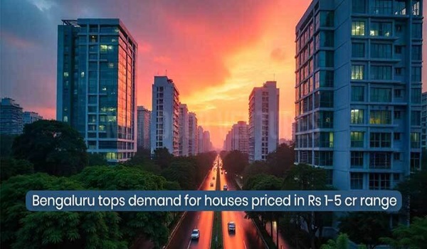 Featured Image of Bengaluru leads housing demand in the Rs. 1 to 5 crore price brackets