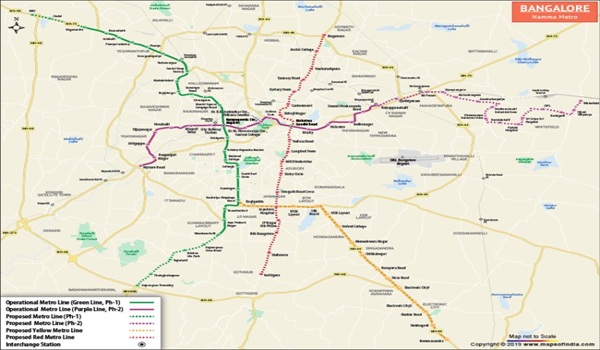 Featured Image of List of Metro Stations Near Whitefield Railway Station