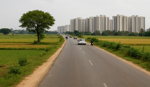 Featured Image of Urban vs Rural Debate: Where Does Prestige Evergreen Fit on Varthur Road, Bangalore?